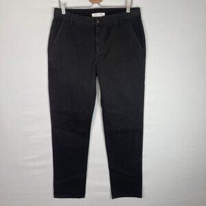 Everlane Men 100% Cotton Chino Pant Dark Grey 33x32